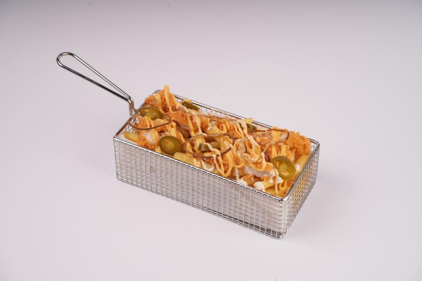 بطاطس مقلة محشوة بالدجاج